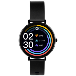 Volkano Aurora Series Ladies Smart Watch - Black