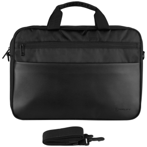 Amplify Panama 15.6" Laptop Shoulder Bag - Black