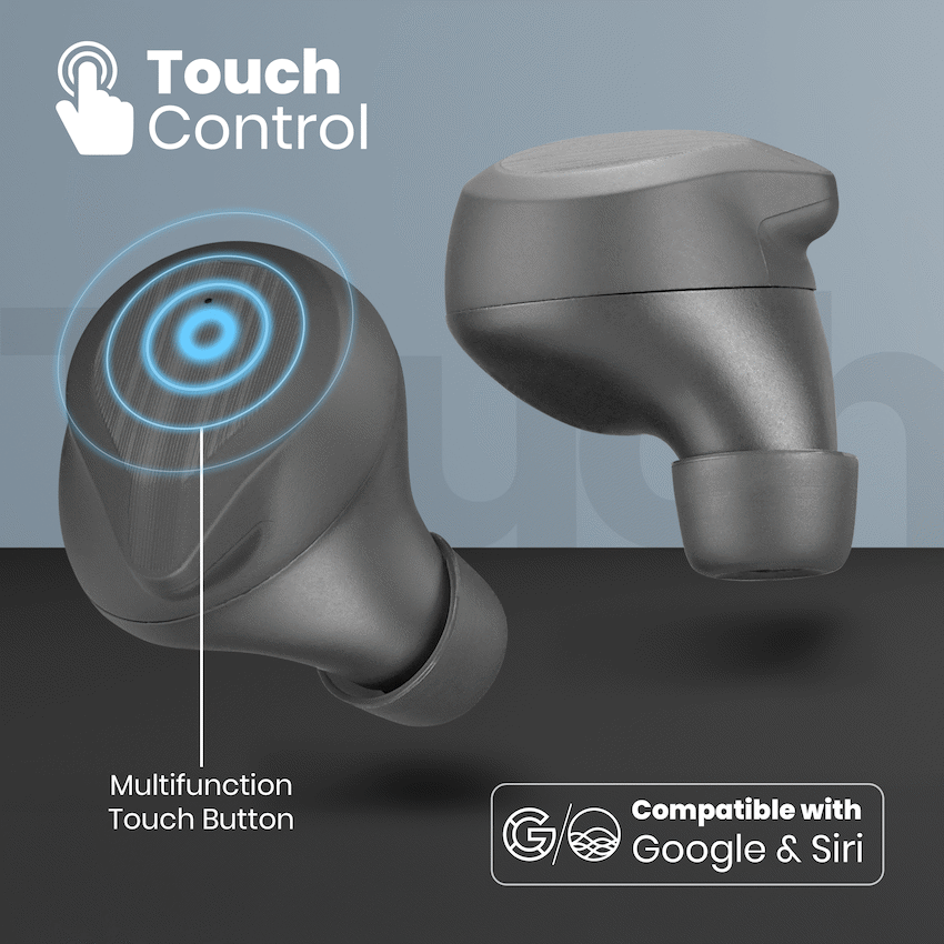 Volkano Scorpio Series True Wireless Earphones - Black - Image 7