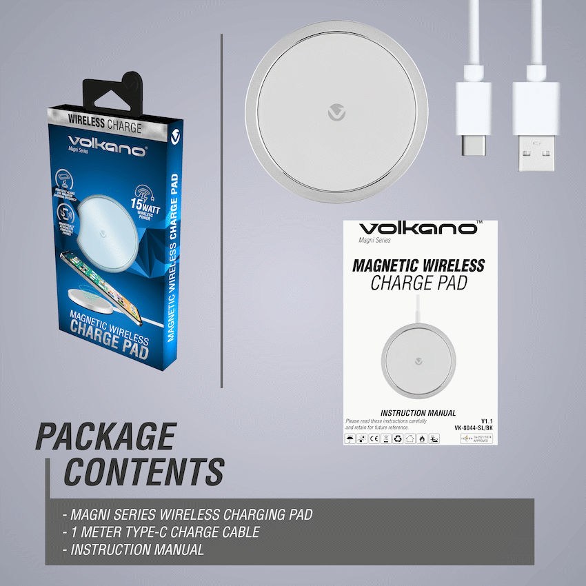 Volkano Magni Series MagSafe Wireless Charge Pad - Image 7
