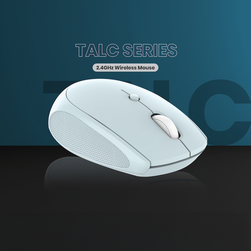 Volkano Talc Wireless Mouse - Blue - Image 13