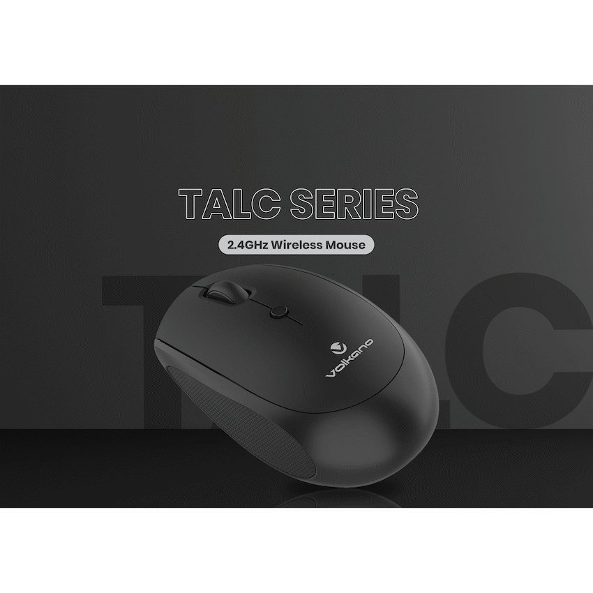Volkano Talc Wireless Mouse - Black - Image 7