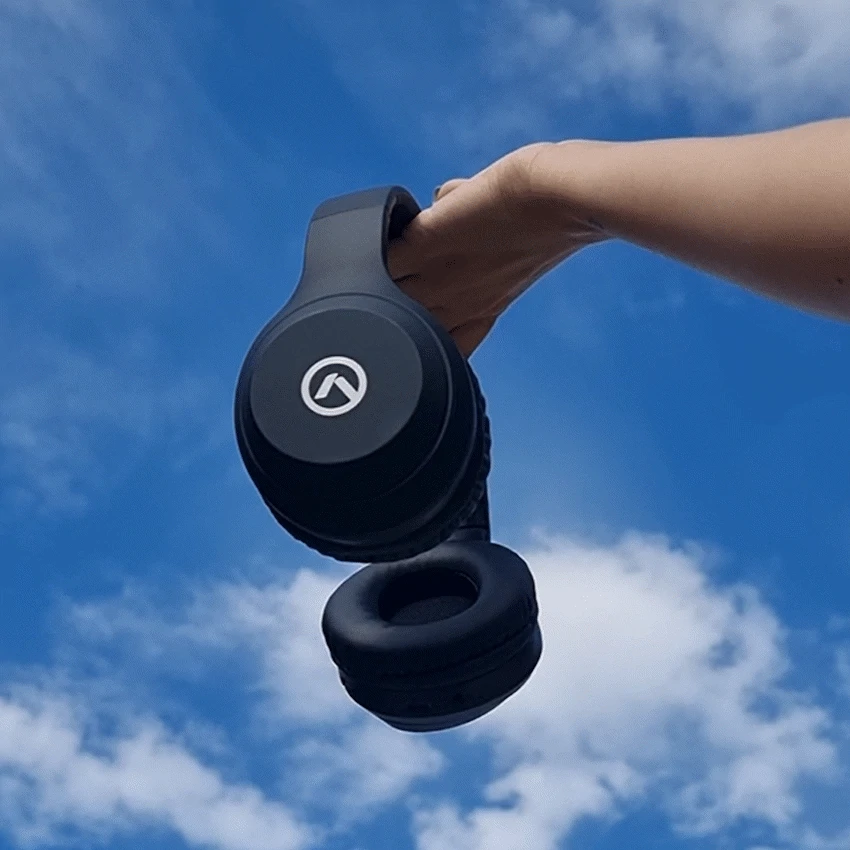 Amplify Chorus Series Bluetooth 2.0 Headphones - Black - Image 5