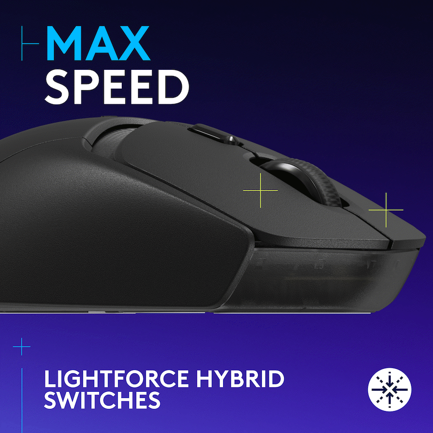 Logitech(R) G309 Lightspeed Wireless Mouse - Black - Image 11