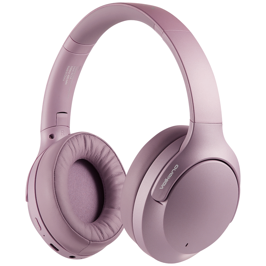 Volkano Odyssey ANC Bluetooth Wireless Headphone - Rose Gold - Image 17