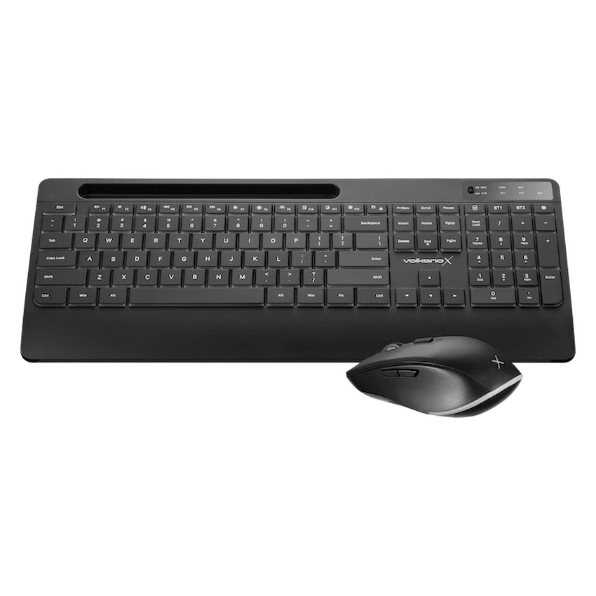 VolkanoX Gem Bluetooth Wireless Keyboard and Mouse - Black - Image 18