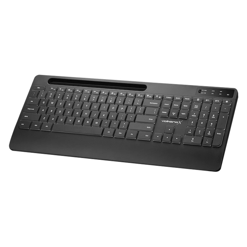 VolkanoX Gem Bluetooth Wireless Keyboard and Mouse - Black - Image 19